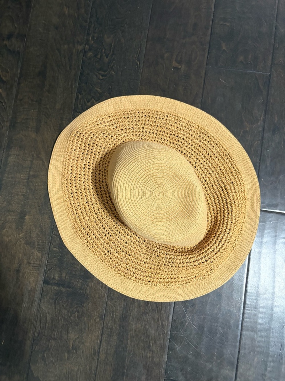 J. Crew Factory Straw Sun Hat in Natural Beige